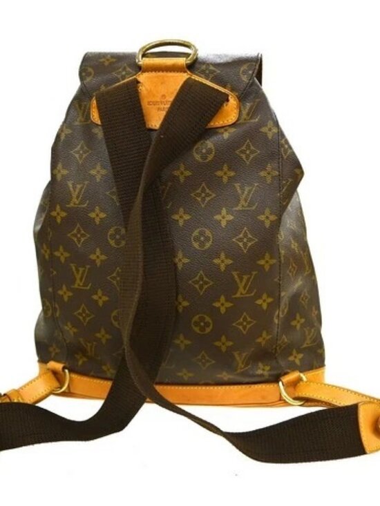Best03 LOUIS VUITTON MONTSOURIS GM BACKPACK MONOGRAM M51135 SP0021 YQ08164 main image 14